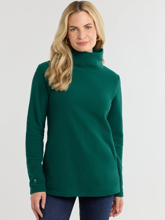 Dudley Stephens Sweaters - Dudley Stephens Large Cobble Hill Turtleneck in Vello Fleece